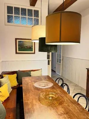Cucina o angolo cottura di Rustic Retreat with Tuscan Views near Florence