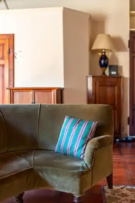 Area soggiorno di Caravaggio House 2 Suite Private nell'Oltrarno Artistico