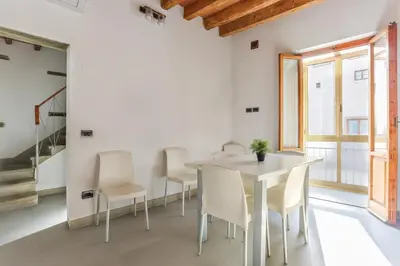 Area soggiorno di The Tower Suite next to Uffizi Gallery