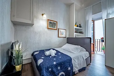 Letto o letti in una camera di La Loggia del Porcellino