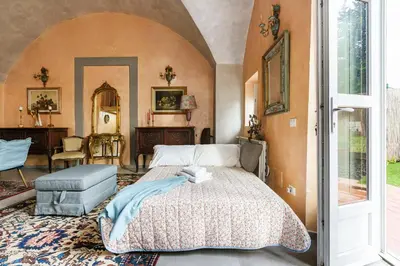Area soggiorno di Alice Apartment By San Firenze Collection