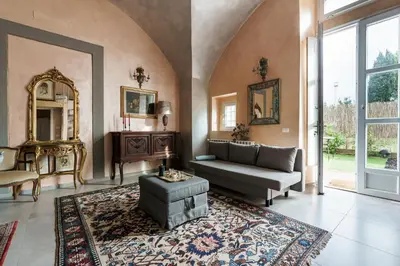 Area soggiorno di Alice Apartment By San Firenze Collection
