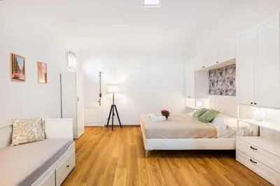 Area soggiorno di Machiavelli Penthouse