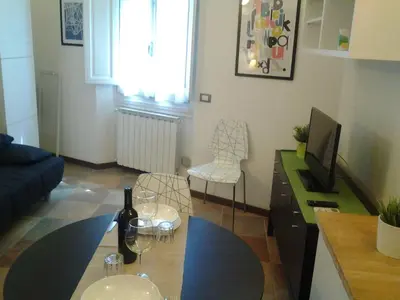 Area soggiorno di Silvia Apartment