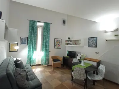 Area soggiorno di Silvia Apartment