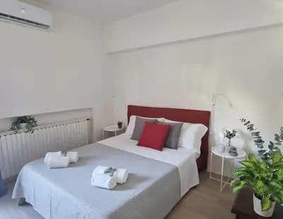 Letto o letti in una camera di Santa Cristina
