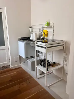 Cucina o angolo cottura di Sleep & Go Studios, 5 Min Walk to Uffizi