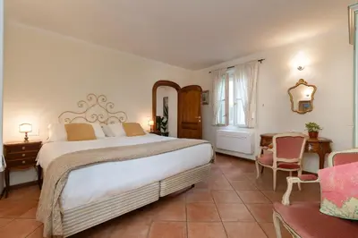 Letto o letti in una camera di Uffizi Palace View - Florence Dolce Vita