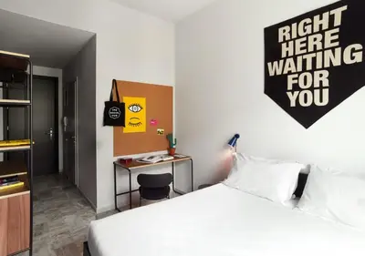 Letto o letti in una camera di The Social Hub Florence Lavagnini Extended Stay