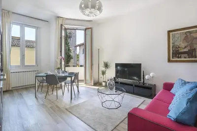 Area soggiorno di Modern Comfort in Florence