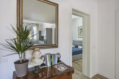 Letto o letti in una camera di Modern Comfort in Florence