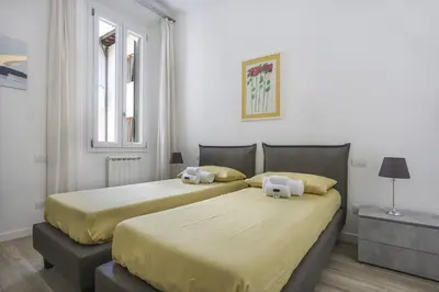 Letto o letti in una camera di Modern Comfort in Florence
