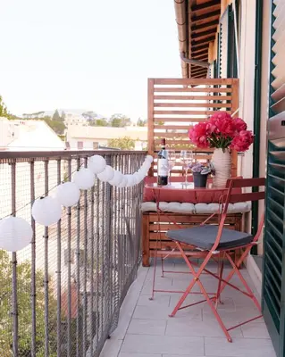 Balcone o terrazza di Ginny Apartment