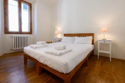 Letto o letti in una camera di Sweet House in Macci Street