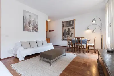 Area soggiorno di Heart of Florence Luxury Apartment