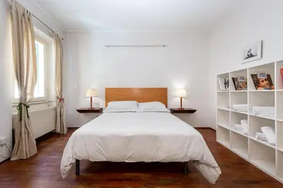 Letto o letti in una camera di Heart of Florence Luxury Apartment