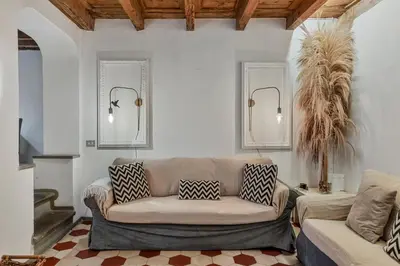 Area soggiorno di GOLDEN LUXE - Bloomhouse Appartamento di charme centro storico