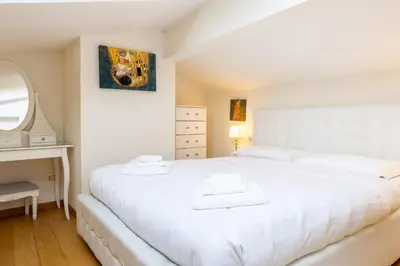 Letto o letti in una camera di Cestello Rooftop