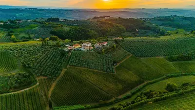 Paesaggio naturale nelle vicinanze dell'agriturismo