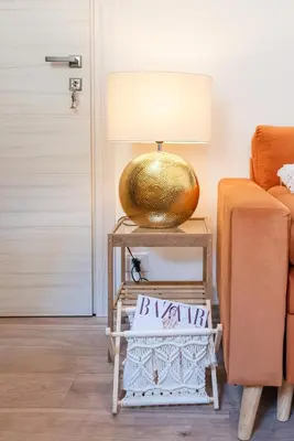 Area soggiorno di Zen Island downtown Florence, new apartment for 6