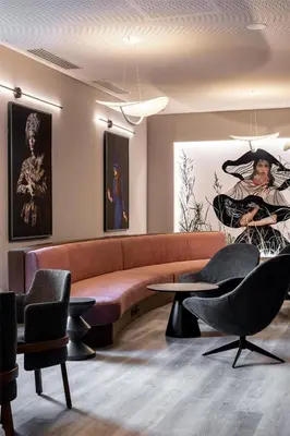 Area soggiorno di Radisson Blu Hotel, Florence
