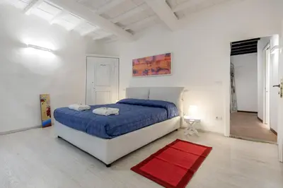 Letto o letti in una camera di Friends Of Florence