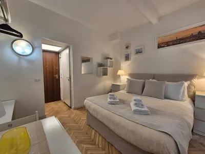 Letto o letti in una camera di La Vigna di Nonno Edo