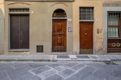 Facciata o entrata di Campuccino in Santo Spirito