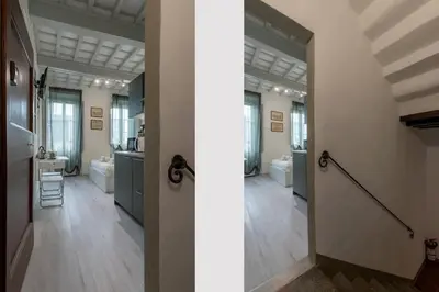 Letto o letti in una camera di Campuccino in Santo Spirito