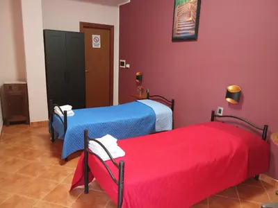 Letto o letti in una camera di Hotel MonteMorello