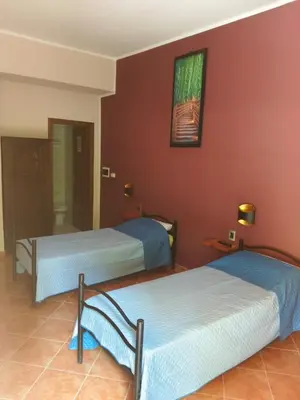 Letto o letti in una camera di Hotel MonteMorello