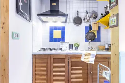 Cucina o angolo cottura di Italian Experience-Suite Vogel