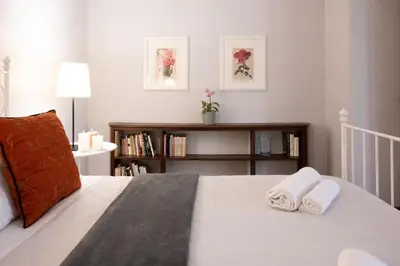 Letto o letti in una camera di Suite Charming San Marco 4 posti letto