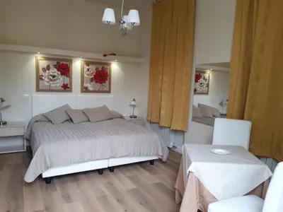 Letto o letti in una camera di Il Sorriso