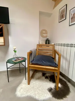 Area soggiorno di La casa di E