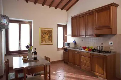 Cucina o angolo cottura di Agriturismo Fattoria Loppiano 4-0
