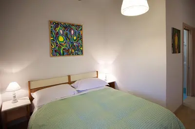 Letto o letti in una camera di Agriturismo Fattoria Loppiano 4-0