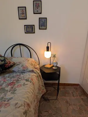 Letto o letti in una camera di Corte della rosa