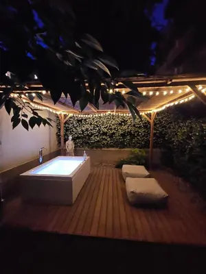 Planimetria di FlorArt Boutique Apartment, giardino e vasca idro