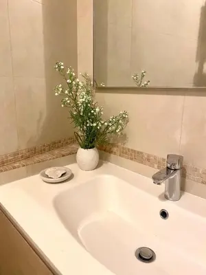 Bagno di FlorArt Boutique Apartment, giardino e vasca idro