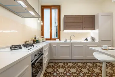 Cucina o angolo cottura di Charming Vico