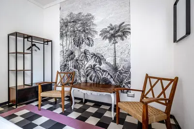 Area soggiorno di YD a hidden gem in Florence