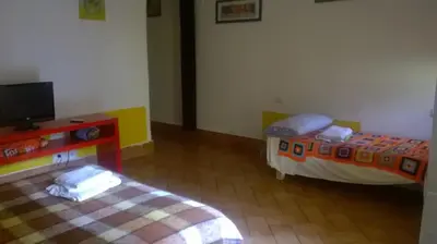 Letto o letti in una camera di Colonna Home