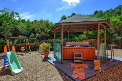 Area giochi per bambini di Casa Scopeti by PosarelliVillas
