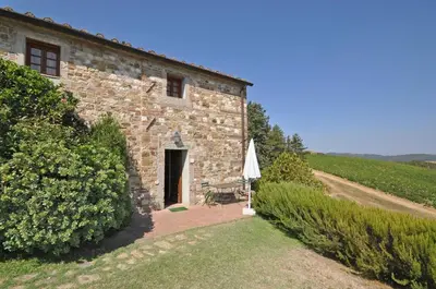 Paesaggio naturale nelle vicinanze of country house
