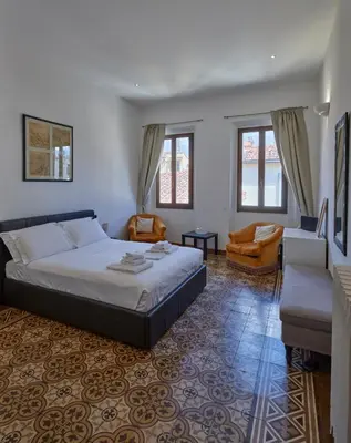Letto o letti in una camera di One step away from the Cupola