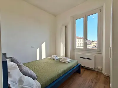 Letto o letti in una camera di Florence White House