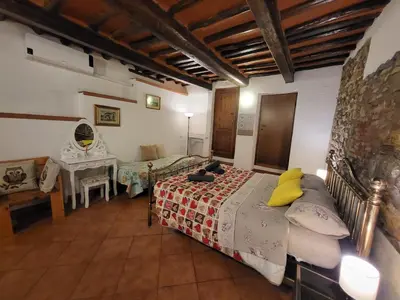 Letto o letti in una camera di B&B Casa Fei