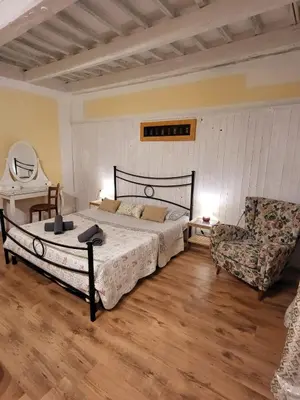 Letto o letti in una camera di B&B Casa Fei