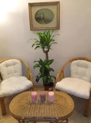 Area soggiorno di B&B Casa Fei